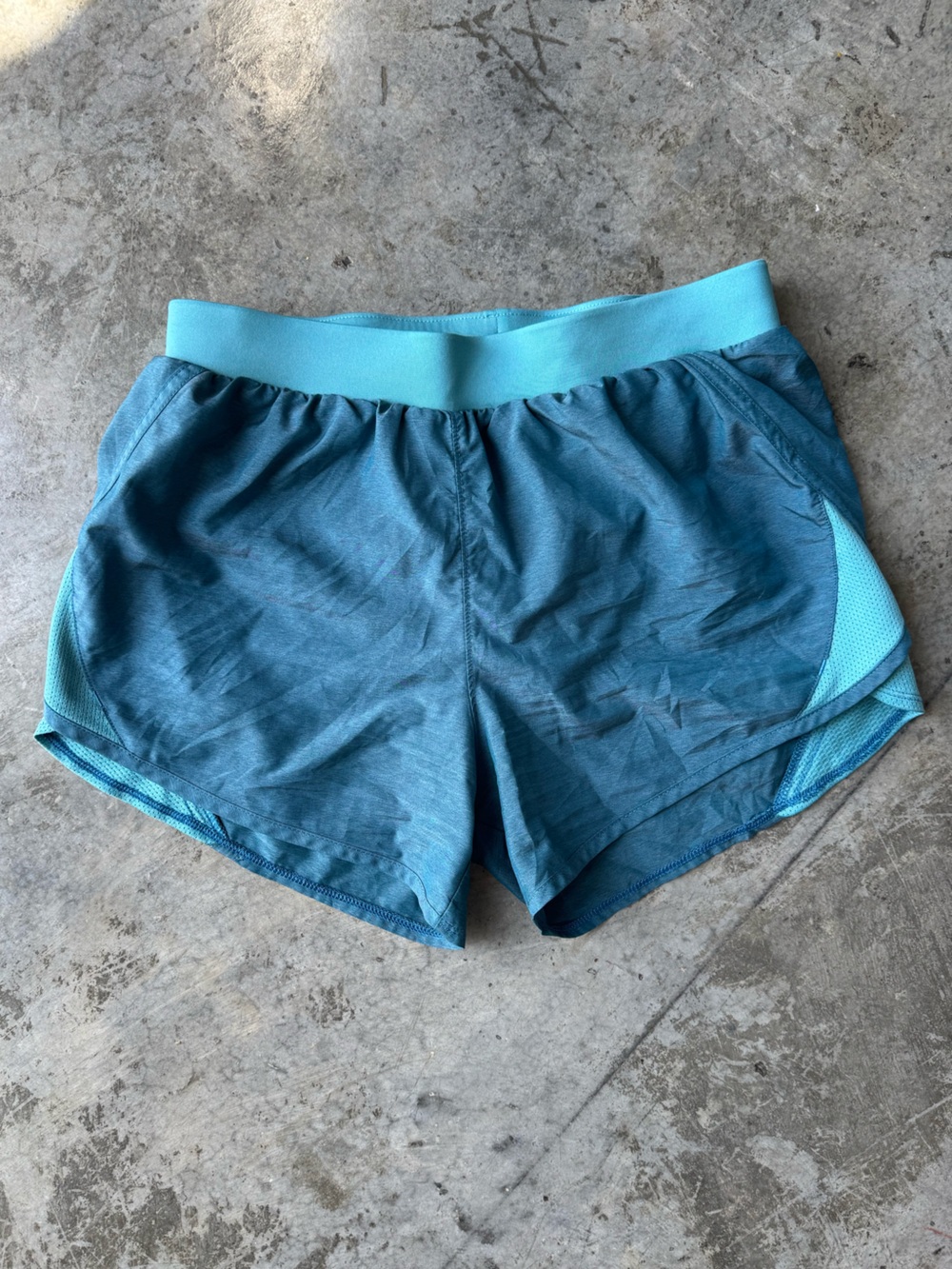 Under Armour Teal Blue Women’s Athletic Shorts